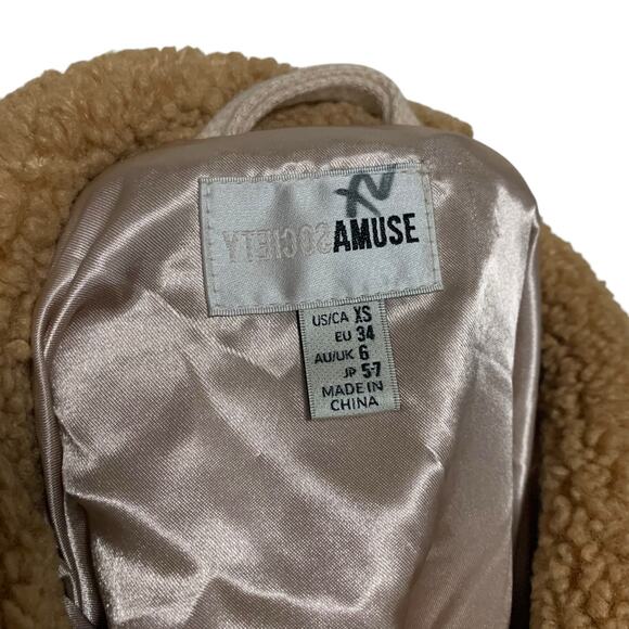 NWT Amuse Society Aden Jacket Womens Size XS - Picture 12 of 14